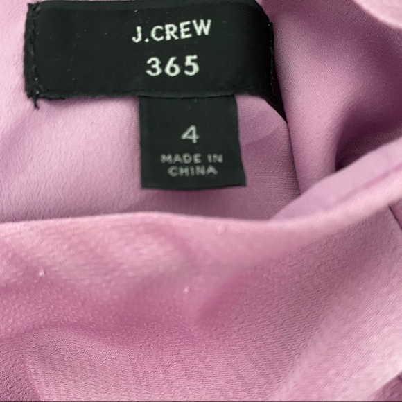 J Crew 365 Hammered Satin Top - Picture 4 of 5